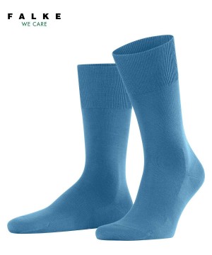 Falke ClimaWool Socks Sokken Heren Blauw | BKPXZG-915