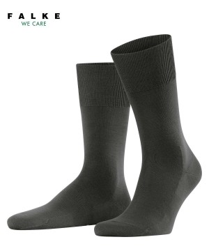 Falke ClimaWool Socks Sokken Heren Bruin | NYZGRO-148