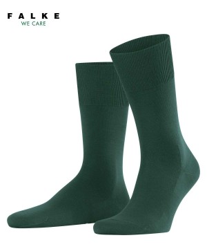 Falke ClimaWool Socks Sokken Heren Groen | MJEQSG-407