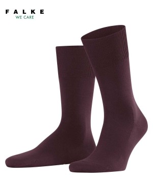 Falke ClimaWool Socks Sokken Heren Rood | CTVZBN-324