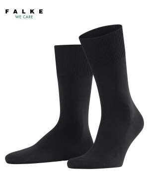 Falke ClimaWool Socks Sokken Heren Zwart | DJZWHA-506