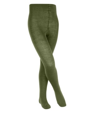 Falke Comfort Wool Tights Tights Kinderen Groen | NDJTBF-714