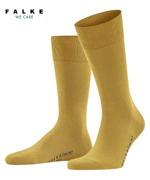 Falke Cool 24/7 Socks Sokken Heren Geel | SHYUOA-496