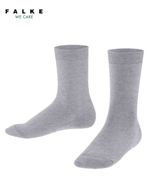 Falke Cool 24/7 Socks Sokken Kinderen Grijs | ZSINTC-254