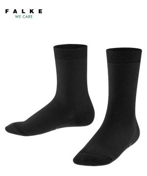 Falke Cool 24/7 Socks Sokken Kinderen Zwart | RADNFI-361