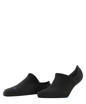 Falke Cool Kick Invisibles No Show Socks Dames Zwart | BXVSTM-419