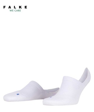 Falke Cool Kick Invisibles No Show Socks Dames Wit | LHFNQX-603
