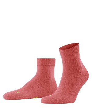 Falke Cool Kick Short sock Sokken Dames Rood | WGUDRS-581