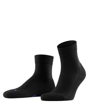 Falke Cool Kick Short sock Sokken Dames Zwart | KMXBET-459