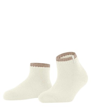 Falke Cosy Plush Short sock Sokken Dames Wit | CYGRUZ-043