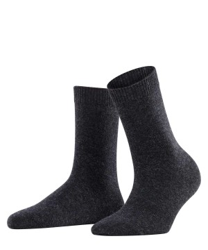 Falke Cosy Wool Socks Sokken Dames Grijs | NMLKIZ-037