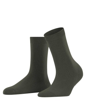 Falke Cosy Wool Socks Sokken Dames Groen | XMWRBZ-638