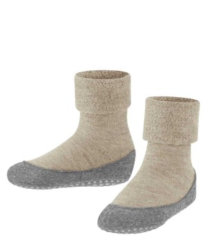 Falke Cosyshoe Minis Slippers House Socks & Slippers Kinderen Beige | WJOLKE-803
