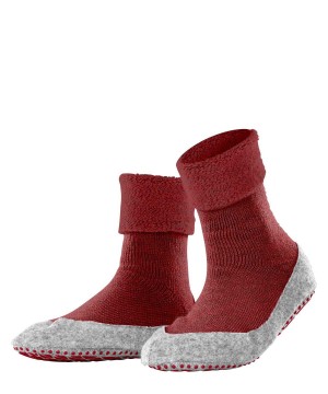 Falke Cosyshoe Slippers House Socks & Slippers Dames Rood | ITBUDP-418