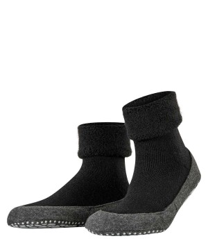Falke Cosyshoe Slippers House Socks & Slippers Heren Zwart | IDPKTX-713