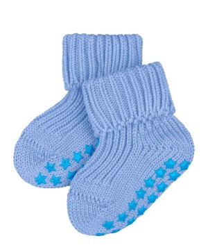 Falke Cotton Catspads House socks Sokken Baby Blauw | CLWPYV-672