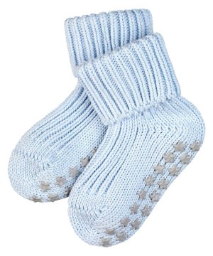 Falke Cotton Catspads House socks Sokken Baby Blauw | IJZXHY-972