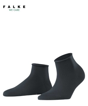 Falke Cotton Touch Short sock Sokken Dames Grijs | WLHYUX-623