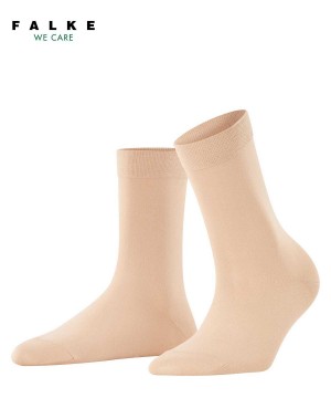 Falke Cotton Touch Socks Sokken Dames Beige | GDJIRP-370