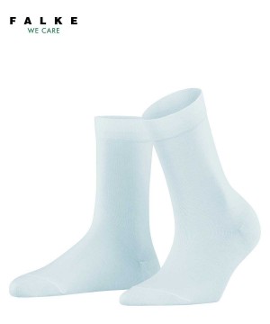 Falke Cotton Touch Socks Sokken Dames Blauw | EUPCRI-786