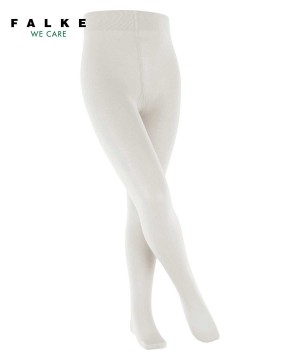 Falke Cotton Touch Tights Tights Kinderen Wit | CROXMK-027