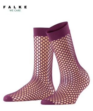 Falke Craftcore Anklets Sokken Dames Paars | IGHMZP-492