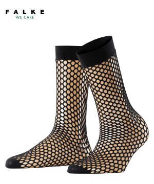 Falke Craftcore Anklets Sokken Dames Zwart | FOTWKY-097