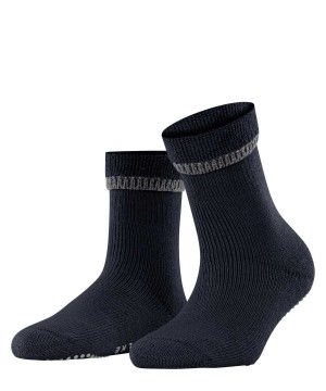 Falke Cuddle Pads House socks Sokken Dames Blauw | UWBIVP-108