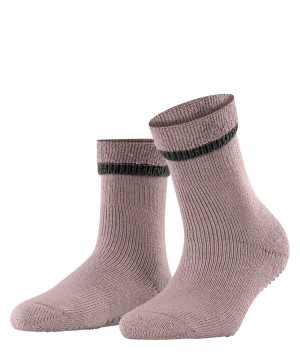 Falke Cuddle Pads House socks Sokken Dames Rood | OLMQNP-927