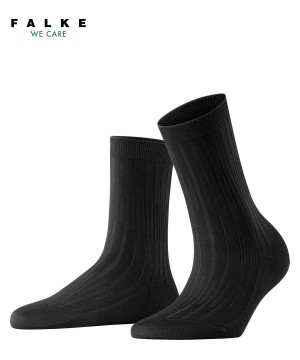 Falke Dash Rib Socks Sokken Dames Zwart | OXHAEI-498