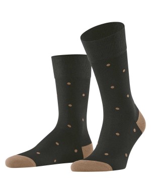 Falke Dot Socks Sokken Heren Bruin | RKNQGP-258