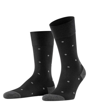 Falke Dot Socks Sokken Heren Grijs | IJCMPQ-716