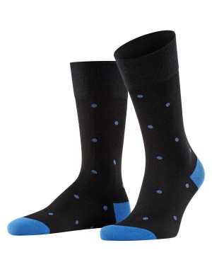 Falke Dot Socks Sokken Heren Zwart | AYUCQL-174