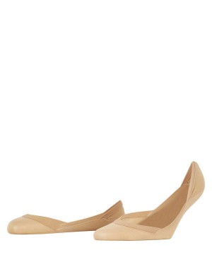 Falke Elegant Step Invisibles No Show Socks Dames Bruin | BQUXGC-805