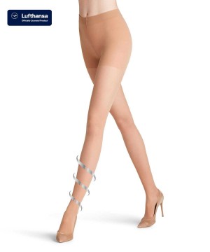 Falke Energize 30 DEN Tights Tights Dames Beige | PZIMHW-857
