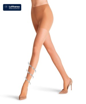 Falke Energize 30 DEN Tights Tights Dames Bruin | UMYDNT-567