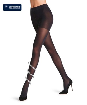 Falke Energize 50 DEN Tights Tights Dames Zwart | GWYMIC-659