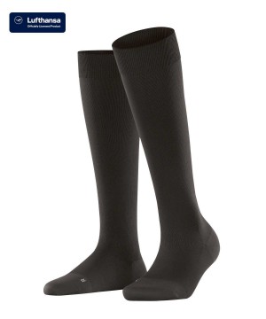 Falke Energizer Knee-high Socks Sokken Dames Bruin | KXHOES-764