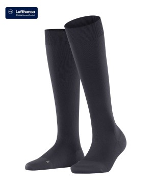Falke Energizer Knee-high Socks Sokken Dames Blauw | IVCGAZ-912