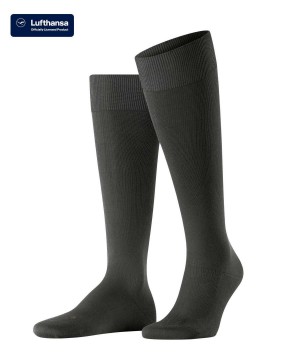 Falke Energizing Cotton Knee-high Socks Sokken Heren Bruin | WAYFIQ-769