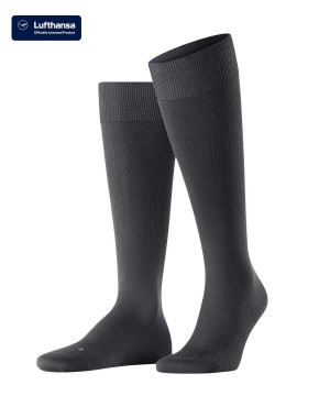 Falke Energizing Cotton Knee-high Socks Sokken Heren Grijs | XITZYP-936