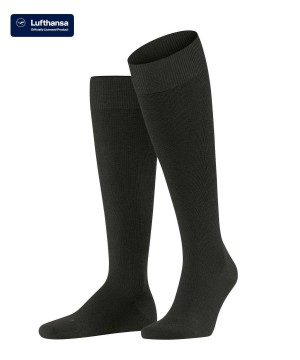 Falke Energizing Wool Knee-high Socks Sokken Heren Bruin | PRNBVI-681