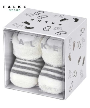Falke Erstlingsringel Socks Sokken Baby Wit | QUTMXK-782
