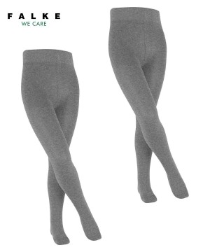 Falke Family 2-Pack Tights Tights Kinderen Grijs | PLABKQ-248