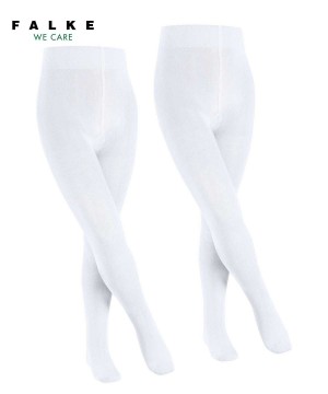 Falke Family 2-Pack Tights Tights Kinderen Wit | VTOMFL-254