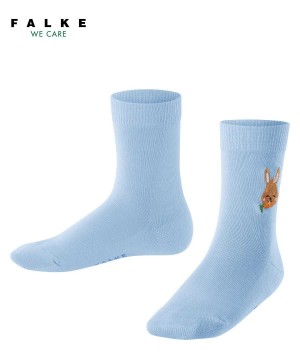 Falke Family Bunny Socks Sokken Kinderen Blauw | FRNDYP-327