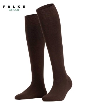 Falke Family Knee-high Socks Sokken Dames Bruin | AWIVMG-840