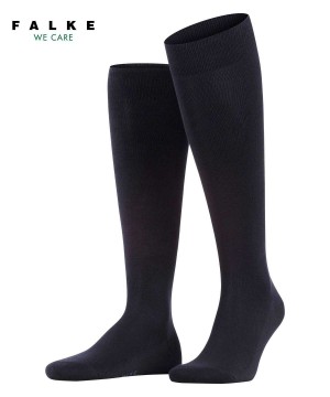 Falke Family Knee-high Socks Sokken Heren Blauw | FKJCRU-192