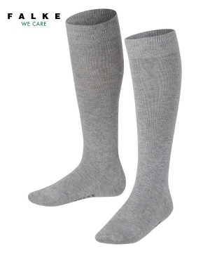 Falke Family Knee-high Socks Sokken Kinderen Grijs | NETUZF-874