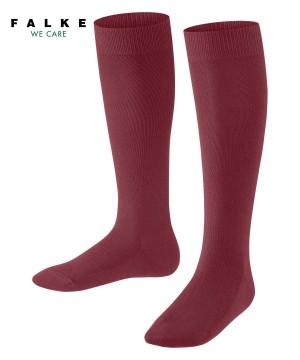 Falke Family Knee-high Socks Sokken Kinderen Rood | VNHZES-589
